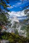 Yosemite-California-USA. Views over Yosemite Valley from Glacier Point. Art Print
